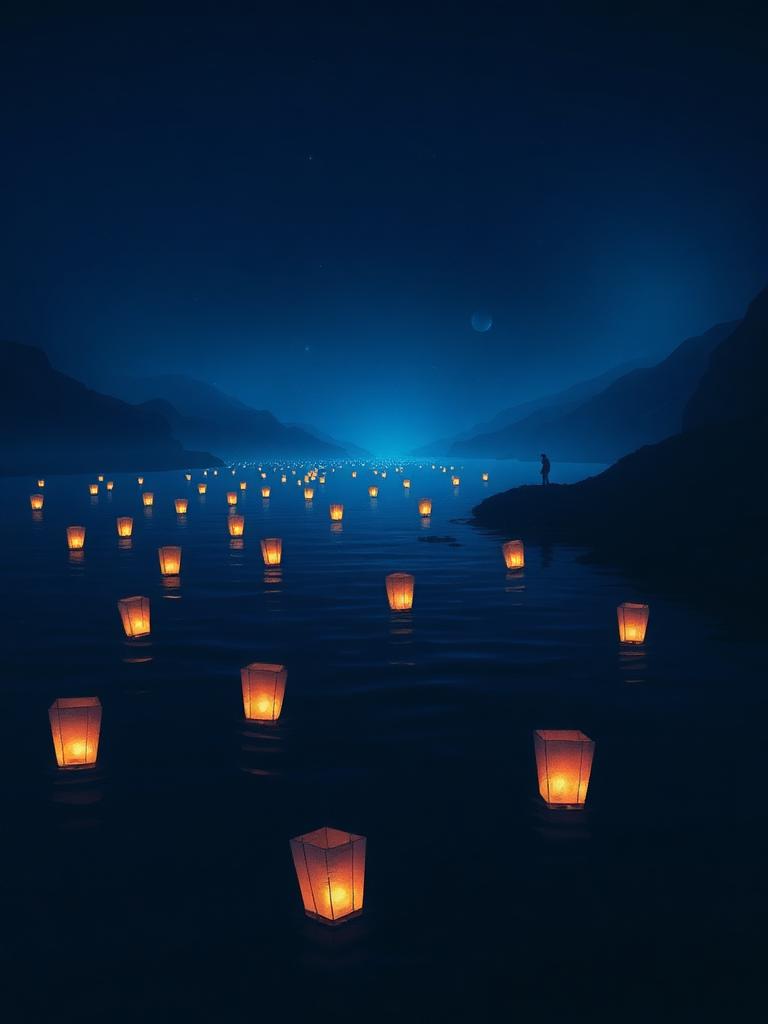 Poster artwork for Paper Lanterns
