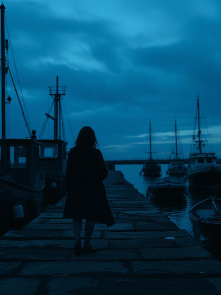 Poster artwork for The Long Blue